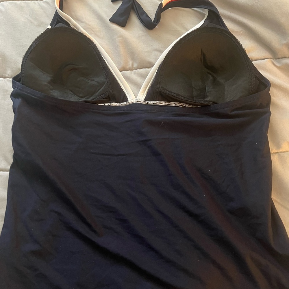 Nautica Women's Swimwear in Navy, Red, and White - Picture 3 of 5